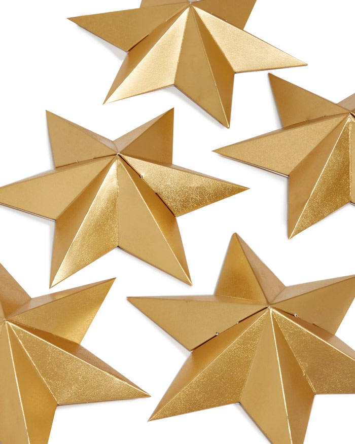 star shaped christmas crackers